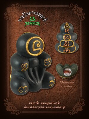 พระปิดตา กระดูกผี 3 หนาน อาจารย์หนานคง อาจารย์หนานสุบิน และ อาจารย์หนานบุญ