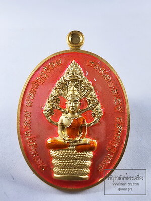 หลวงปู่นิ่ม วัดพุทธมงคล นาคปรก (NAK PROK) เลข3 (KP6087)