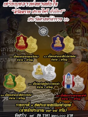 เหรียญหลวงพ่อทวดทันใจ รุ่น ประวัติศาสตร์ตำรวจ ๖๖ (นิรันตราย ปราบไพรี มั่งมียศ)