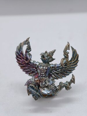 หลวงพ่อพระมหาสุรศักดิ์ วัดประดู่พระอารามหลวง พญาครุฑ รุ่น รวยล้นฟ้า AC2334