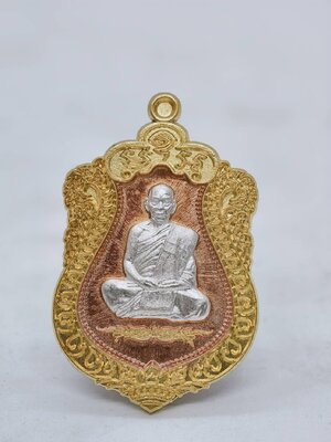 หลวงพ่อพัฒน์ วัดห้วยด้วน เหรียญเมตตาศิษย์ 100 ปี AC1587