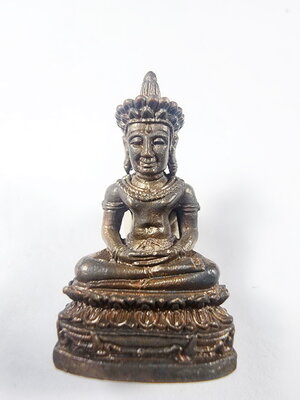 พระกริ่ง วัดประยูร ธรรมาราม เนื้อนวะโลหะ กล่องเดิม (KA200)