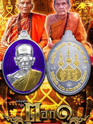 เหรียญไข่ รุ่น ตอก๑ หลวงปู่เถิง ปัญญาวโร วัดบ้านอาลัย จังหวัดศรีสะเกษ