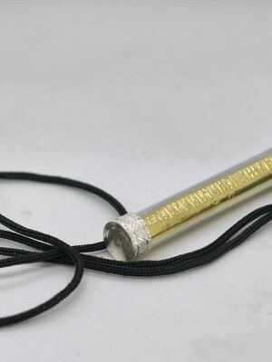 หลวงปู่ขาน ตะกรุด รุ่นแรก เศรษฐีเหนือดวง สายพลังเหนือโลก กล่องเดิม KA1599