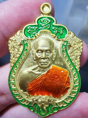 หลวงพ่อพัฒน์ วัดห้วยด้วน เอราวัณพันล้าน ลงยา (KP5965)