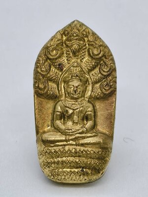 พระมหาสุรศักดิ์ วัดประดู่พระอารามหลวง พระปรกมะขาม รุ่นแรก (AC1462)