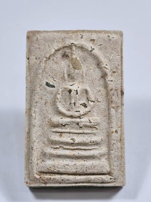 พระสมเด็จ บางขุนพรหมปี 48 พิมพ์ฐานแซม กล่องเดิม จากวัด มวลสารเต็ม KA924