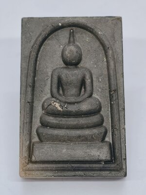 หลวงปู่มหาศิลา วัดโพธิ์ศรีสะอาด พระสมเด็จ ชินบัญชร หลังยันต์ พิเศษรายการ อ.ต้อมสร้าง KA2771