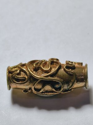 หลวงปู่แผ้ว วัดรางหมัน ลูกสะกดกันภัย กันภัยป้องกันภูตผีได้ดี (AC3218)