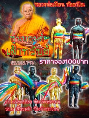 หุ่นพยนต์ รุ่น เฝ้าทรัพย์ หลวงพ่อเมียน กัลยาโณ วัดบ้านจะเนียงวนาราม