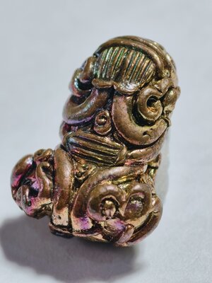 หลวงพ่อหนุน วัดพุทธโมกพลาราม พระปิดตาอุปัทเทยยะ มหาอุตม์ ยันต์ยุ่ง KA2477