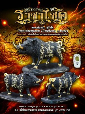 พญาวราหะ ราชาโชค หลวงพ่อสนั่น สุนันโท วัดกลางราชครูธาราม