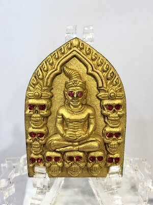 หลวงปู่กลม และ ครูบาแบ่ง พ่องั่งตาแดง พรายเงินล้าน ทาทอง KM078