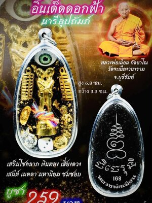 หลวงพ่อเมียน วัดบ้านจะเนียงวนาราม อิ้นเด็ดดอกฟ้า นารีอุปถัมภ์