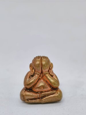 หลวงปู่นิ่ม วัดพุทธมงคล ปิดตา ปุ้มปุ้ยชินบัญชร (KA1773)