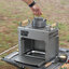 KOMPAC x PYB-2P X1 EXPLORER SERIES Detachable Gas Stesk Grill l เตาย่างแก๊สอินฟาเรด แสตนเลนพรีเมี่ยม สำหรับแคมป์ปิ้ง