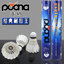 ลูกแบด ลูกแบดมินตัน ลูกขนไก่ Poana หลอดสีฟ้า Badminton Shuttlecock