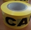 เทปฝังใต้ดิน PE แบบหนา สีเหลือง Print " CAUTION " กว้าง 3 นิ้ว ยาว 100 เมตร