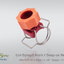 MARK-I Nozzle Body Clamp 1-1/4" หัวฉีดพ่นน้ำอุตสาหกรรม พลาสติกโพลีโพรพิลีน