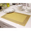 แผ่นรองจาน High grade PVC table mat สี Silver ขนาด 30 x 45 cm จำนวน 4 แผ่นต่อ 1 ชุด