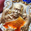 หลวงพ่อพัฒน์ วัดห้วยด้วน พยัคฆ์แสนล้าน ลงยา 3 สี ป๋องสุพรรณ การันตี (AB5727)