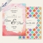 การ์ดแต่งงาน Wedding card สไตล์การออกแบบดีไซน์แบบหวานๆเรียงรูปสามเหลี่ยมธรรมดาให้เป็นแนวยาวจัดวางลงบนตัวการ์ดให้ความรู้สึกในหลายมุมมอง การ์ดงานแต่ง ไว้สำหรับ เรียนเชิญแขกผู้มีเกียรติเข้ามาร่วมงานแต่งงาน // ตัวอย่างดีไซน์ การ์ดแต่งงาน การ์ดเชิญ การ์ดสวยๆ