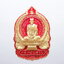 เหรียญนั่งพาน หลวงปู่ทอง ทองสา ทองพันล้าน วัดสิงห์ทอง เลข2 (AB024)