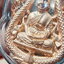 หลวงพ่อจรัญ วัดอัมพวัน นฤมิตรโชค เหรียญเสมาฉลุ พุทธศิลป์ (AB5416)