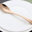 ชุด Dinner ช้อนส้อมมีด สแตนเลส อย่างดี สี Rose Gold รูปแบบ European Style