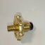Brass Knob Gas Cylinder - Rubber Seat