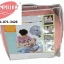 หมอนให้นม 2in1 เป็นทั้งหมอนฝึกนั่งและ หมอนรองให้นม สีชมพู รุ่นใหม่ เพิ่มหมอนรองศีรษะเด็กทารก
