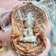 หลวงปู่แสน วัดบ้านหนองจิก จ.ศรีสะเกษ พุทธศิลป์ รุ่น เก้าหน้ามหาเศรษฐี ปฐมอริยะทรัพย์ นวโกฏิ หน้าเงิน (KP5275)