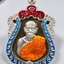 หลวงพ่อหวั่น วัดคลองคูณ เหรียญเสมาชนะศึก หน้ากากเงิน ขอบเงิน (KP6230)