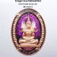 หลวงพ่อพัฒน์ วัดห้วยด้วน พระแก้วมรกต ฉลอง100 ปี ม่วง (KP4202)