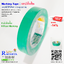 เทปตีเส้นพื้น สีเขียว พีวีซี กาวคุณภาพ Marking Tape Green Adhesive PVC tape กว้าง 24 มม. 1 นิ้ว ยาว 33 เมตร