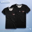 เสื้อยืดผู้หญิงคอกรมแขนสั้น rudedog รุ่น Mini Super (มินิซุปเปอร์) สีดำ