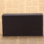 กล่องใส่ของมีฝาปิด กล่องของขวัญ หนัง pu สีดำ ขนาด 24cm x 11cm x 4cm