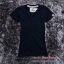 เสื้อยืดผู้หญิง Rudedog รุ่น Clear สีกรมท่า