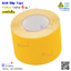 Anti slip tape Yellow เทปกันลื่น สีเหลือง กว้าง 4" ยาว 18 เมตร ผิวหยาบ