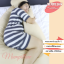 หมอนคนท้องรูปแบบ U-Shape สีน้ำตาล อัลมอนด์