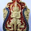 หลวงพ่อสุชาติ วัดศิลาดอกไม้ ท้าวเวสสุวรรณเทพประทานพร ลงยา (KA952)