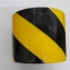 Marking Tape Yellow Black 4in x 33m. เทปตีเส้นพื้น สีเหลืองดำ กว้าง 4 นิ้ว ยาว 33 เมตร