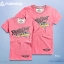 เสื้อยืดแขนสั้นผู้หญิง rudedog รุ่น Airline (แอร์ไลน์) สีชมพู