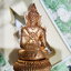 หลวงปู่แสน วัดบ้านหนองจิก 111ปี รูปหล่อ ลอยองค์ พระแก้วมรกต มวลสารเต็ม จัมโบ้ (KP4803)