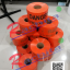 Underground tape เทปฝังใต้ดิน สีส้ม " DANGER ELECTRICAL CABLE BELOW " กว้าง 15 ซม.(6นิ้ว) ยาว (305 เมตร) 100 ไมครอน
