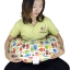 หมอนรองให้นมลูก 2in1 ลายนกฮูก รุ่นใหม่ เพิ่มหมอนรองศีรษะเด็กทารก