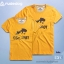 เสื้อยืดแขนสั้นผู้หญิง rudedog รุ่น Est.Point (อีเอสทีพ้อยส์) สีเหลือง