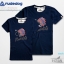 เสื้อยืดแขนสั้นผู้หญิง rudedog รุ่น Indian (อินเดียน) สีกรมท่า