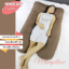 หมอนคนท้องรูปแบบ U-Shape สีน้ำตาล Coffee