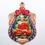 เหรียญเสือ หลวงพ่อพัฒน์ วัดห้วยด้วน เสือ3หัว ลายพราง กล่องเดิม (KP309)